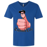 T-Shirts Royal / X-Small Thumb Life Men's Premium V-Neck