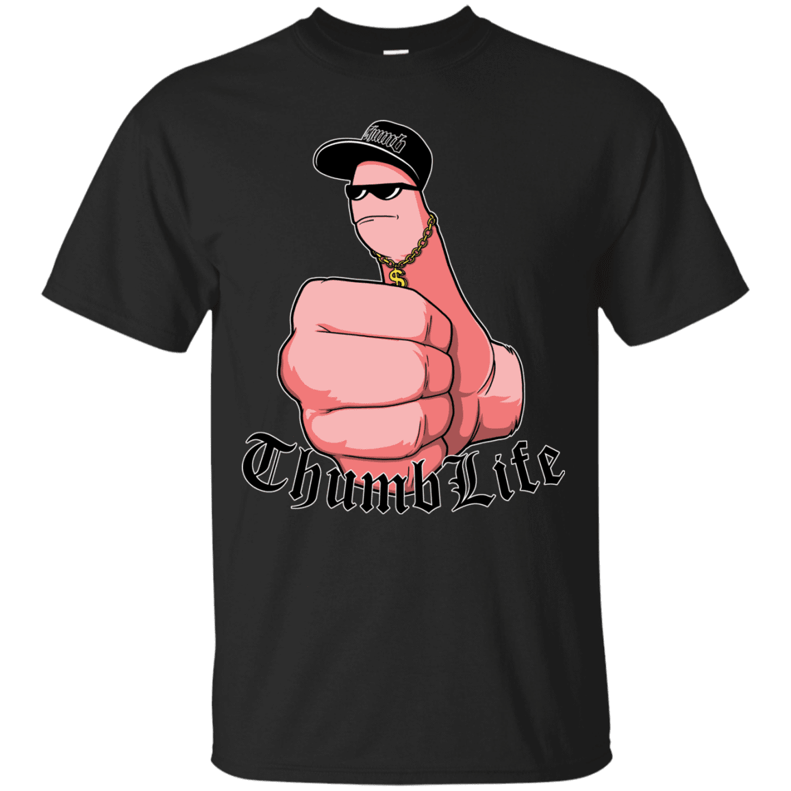 T-Shirts Black / Small Thumb Life T-Shirt