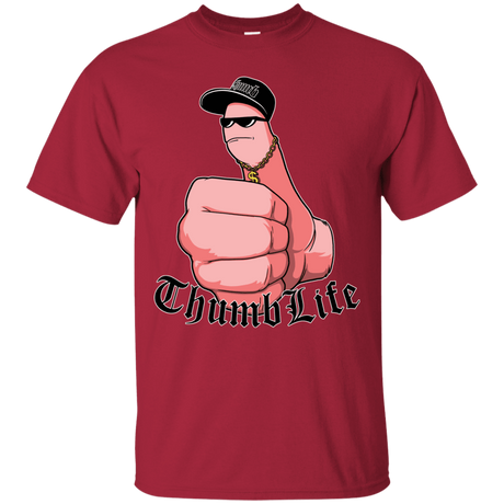 T-Shirts Cardinal / Small Thumb Life T-Shirt