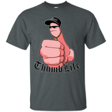 T-Shirts Dark Heather / Small Thumb Life T-Shirt