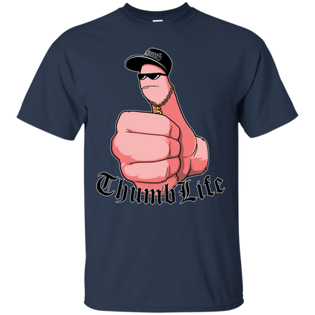 T-Shirts Navy / Small Thumb Life T-Shirt