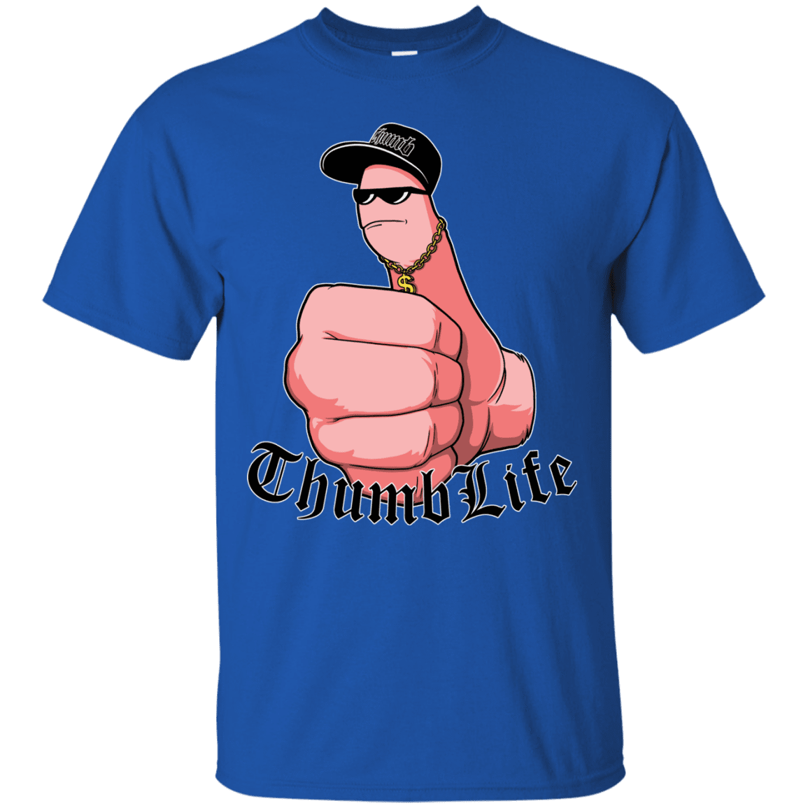 T-Shirts Royal / Small Thumb Life T-Shirt