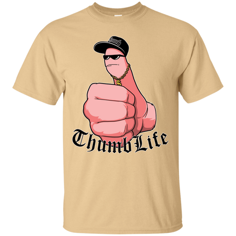 T-Shirts Vegas Gold / Small Thumb Life T-Shirt