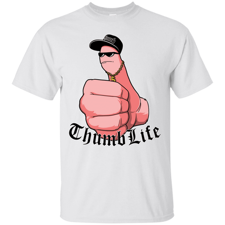 T-Shirts White / Small Thumb Life T-Shirt