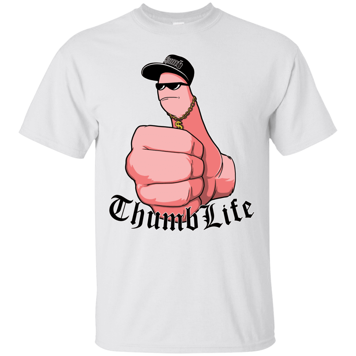 T-Shirts White / Small Thumb Life T-Shirt