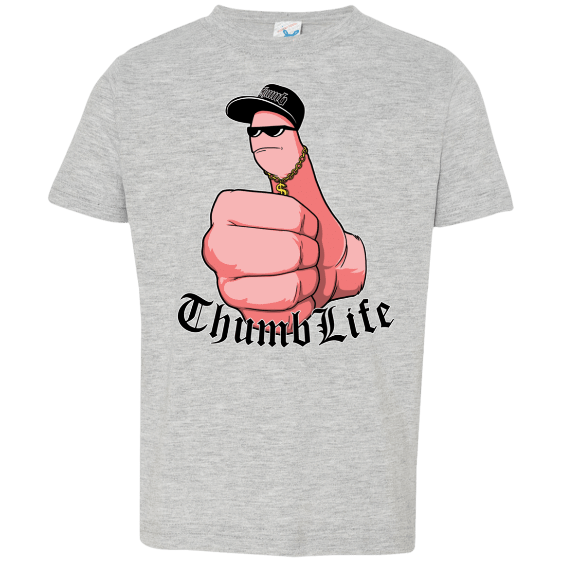 T-Shirts Heather Grey / 2T Thumb Life Toddler Premium T-Shirt