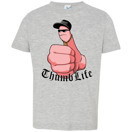 T-Shirts Heather Grey / 2T Thumb Life Toddler Premium T-Shirt