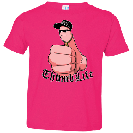 T-Shirts Hot Pink / 2T Thumb Life Toddler Premium T-Shirt