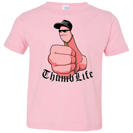 T-Shirts Pink / 2T Thumb Life Toddler Premium T-Shirt