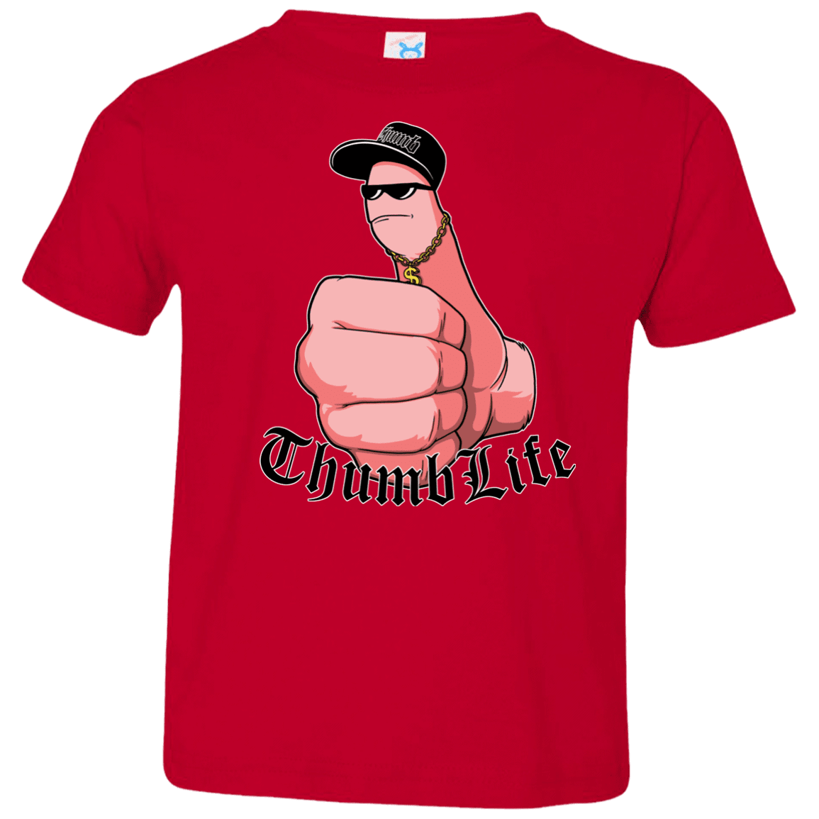 T-Shirts Red / 2T Thumb Life Toddler Premium T-Shirt