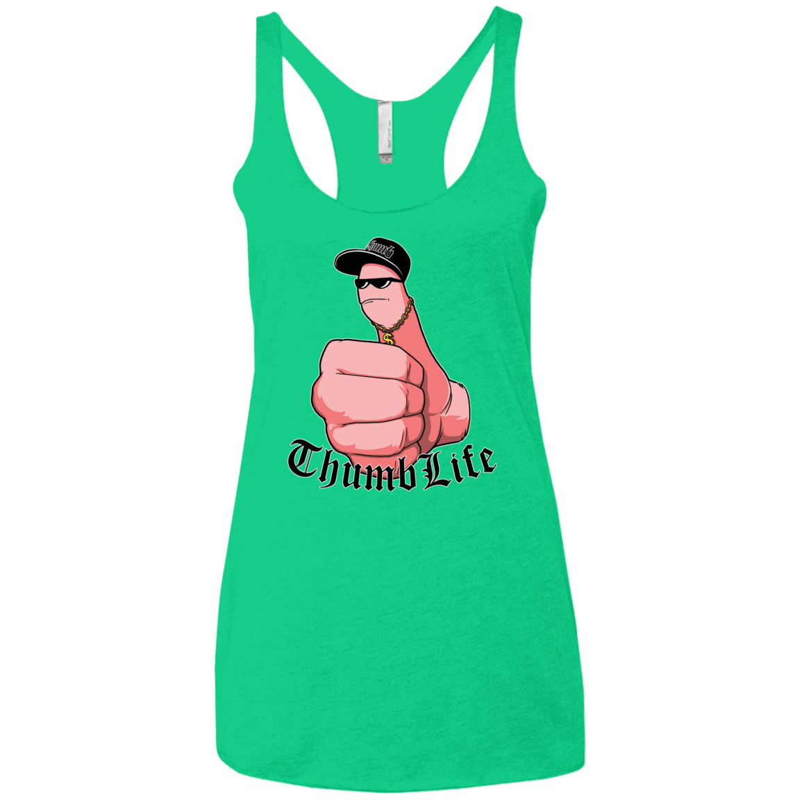 Thumb Life Women's Triblend Racerback Tank