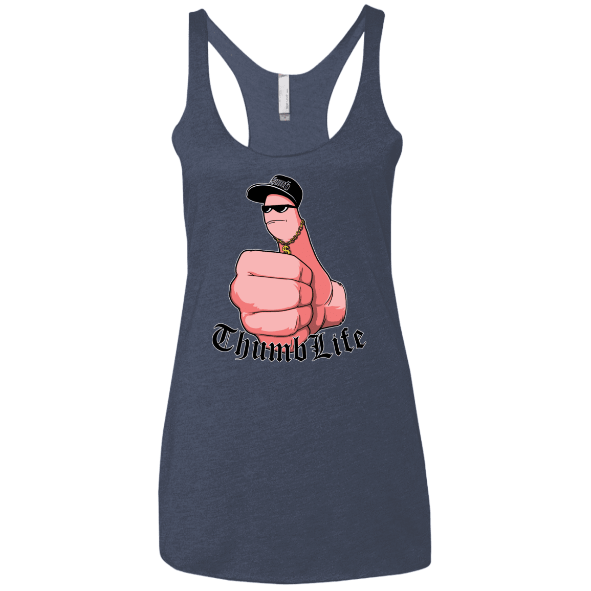 Thumb Life Women's Triblend Racerback Tank