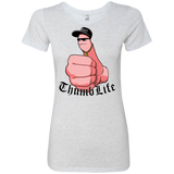 T-Shirts Heather White / Small Thumb Life Women's Triblend T-Shirt