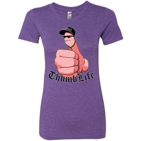 T-Shirts Purple Rush / Small Thumb Life Women's Triblend T-Shirt