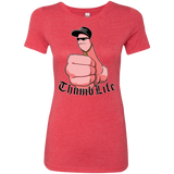 T-Shirts Vintage Red / Small Thumb Life Women's Triblend T-Shirt