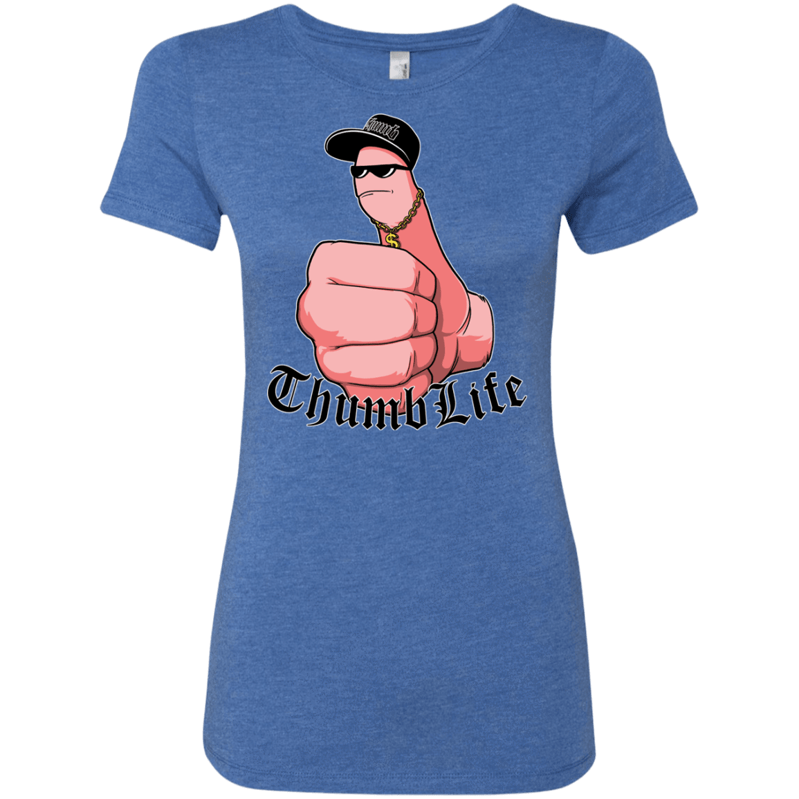 T-Shirts Vintage Royal / Small Thumb Life Women's Triblend T-Shirt