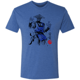 T-Shirts Vintage Royal / S Thunder God sumi-e Men's Triblend T-Shirt