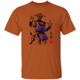 T-Shirts Texas Orange / S Thunder God sumi-e T-Shirt