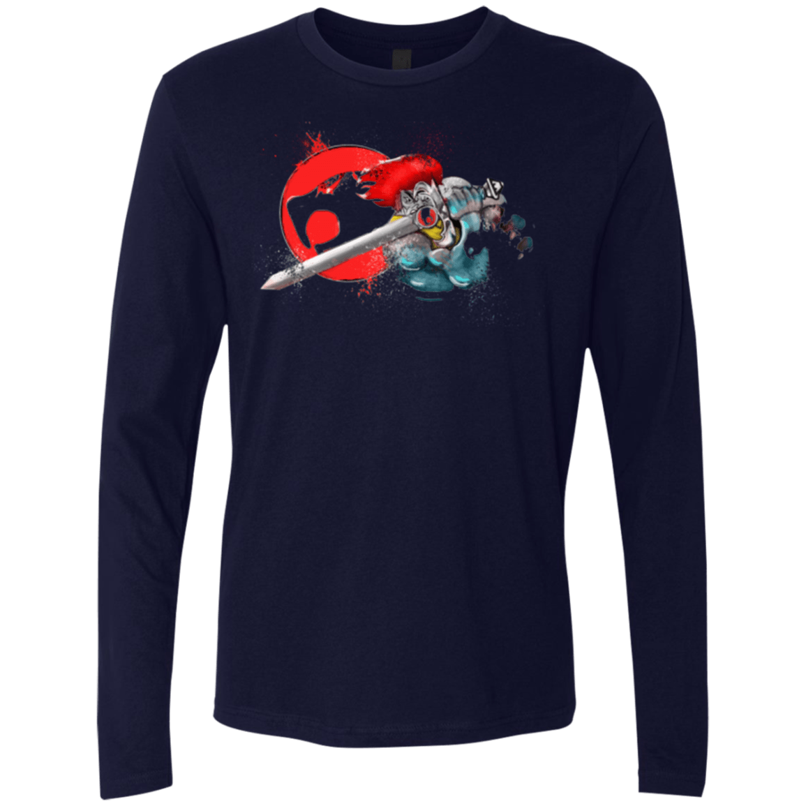 T-Shirts Midnight Navy / Small Thunder-hoooo Men's Premium Long Sleeve