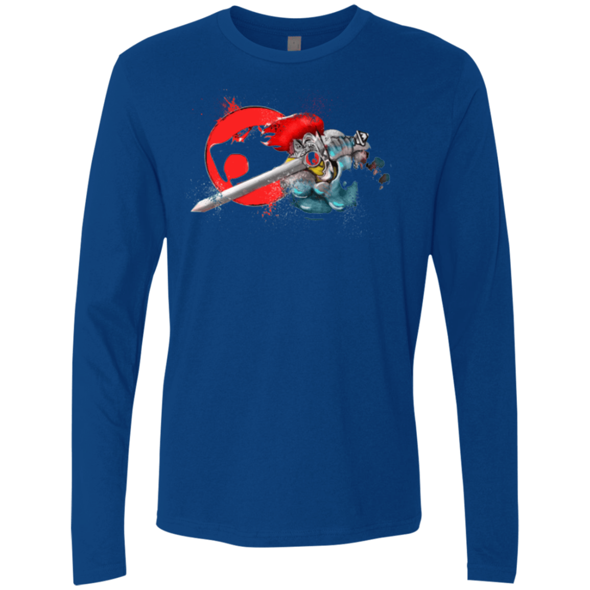 T-Shirts Royal / Small Thunder-hoooo Men's Premium Long Sleeve