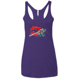 T-Shirts Purple / X-Small Thunder-hoooo Women's Triblend Racerback Tank