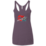 T-Shirts Vintage Purple / X-Small Thunder-hoooo Women's Triblend Racerback Tank