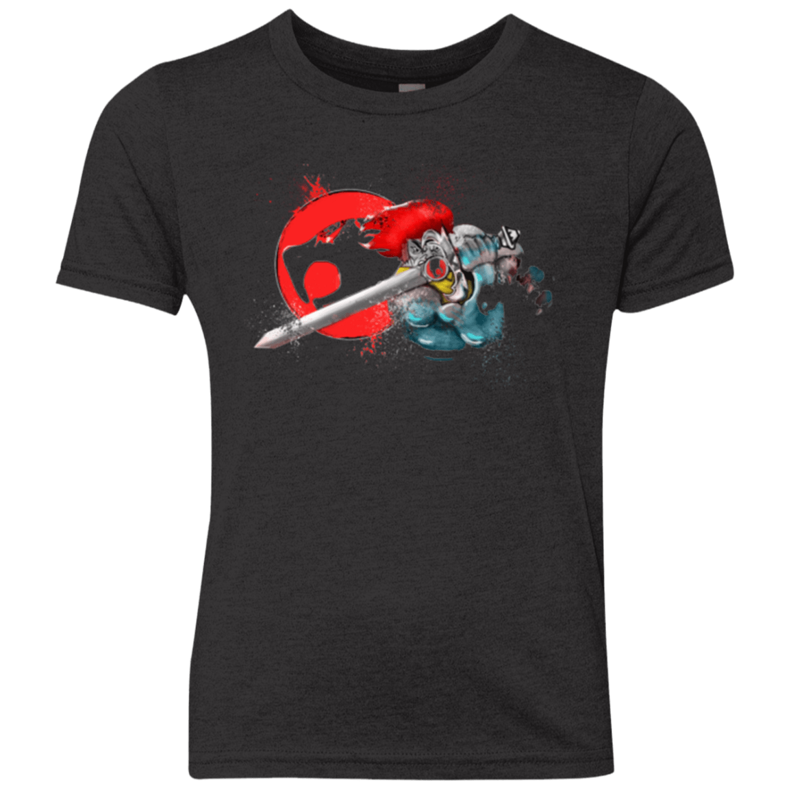 T-Shirts Vintage Black / YXS Thunder-hoooo Youth Triblend T-Shirt