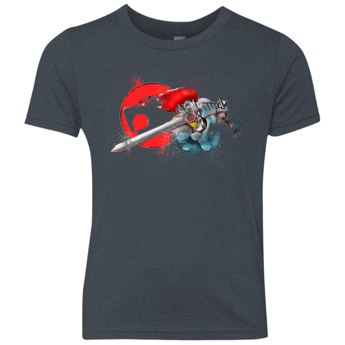 T-Shirts Vintage Navy / YXS Thunder-hoooo Youth Triblend T-Shirt