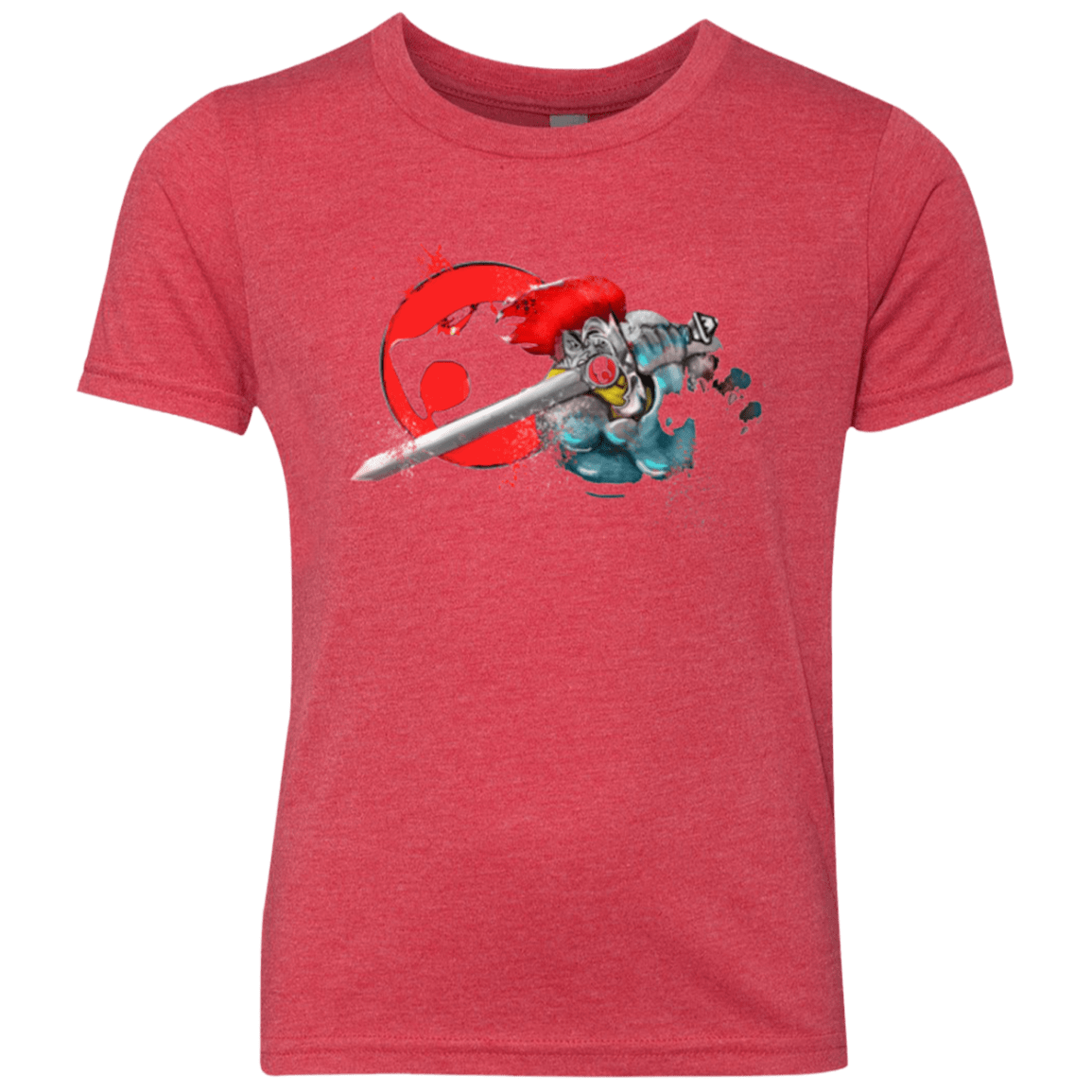 T-Shirts Vintage Red / YXS Thunder-hoooo Youth Triblend T-Shirt