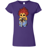 T-Shirts Purple / S Thunder Kitty Junior Slimmer-Fit T-Shirt