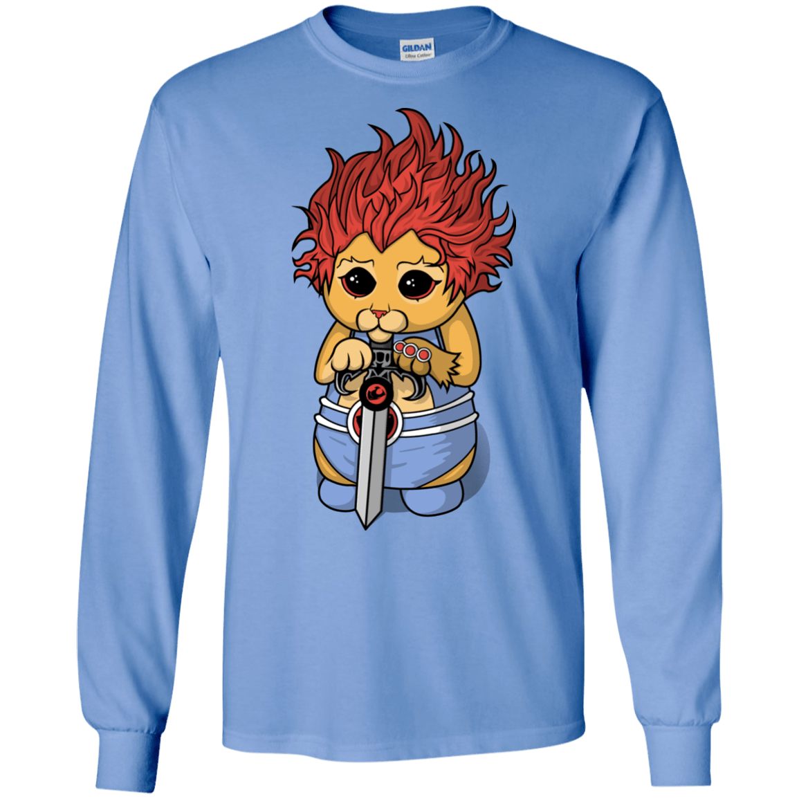 Thunder Kitty Men's Long Sleeve T-Shirt