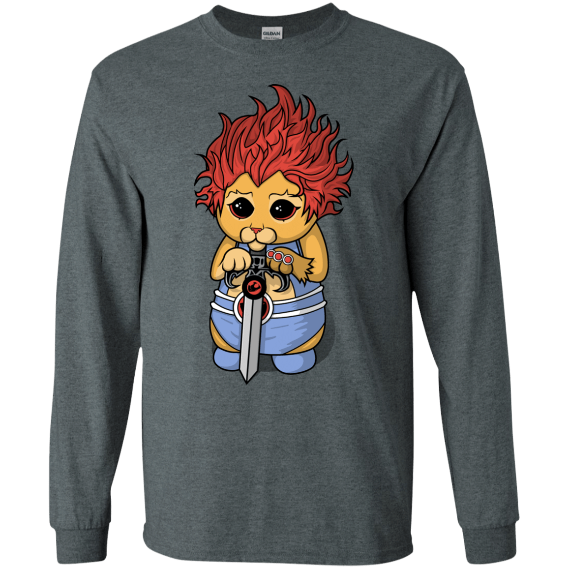 Thunder Kitty Men's Long Sleeve T-Shirt