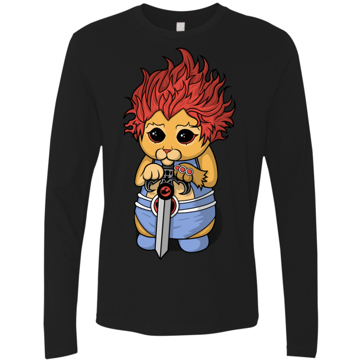 Thunder Kitty Men's Premium Long Sleeve