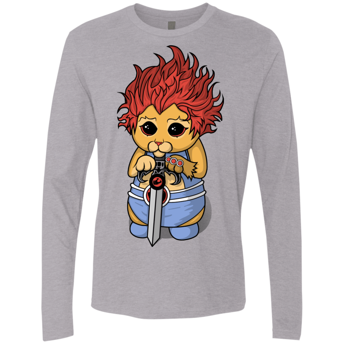 Thunder Kitty Men's Premium Long Sleeve