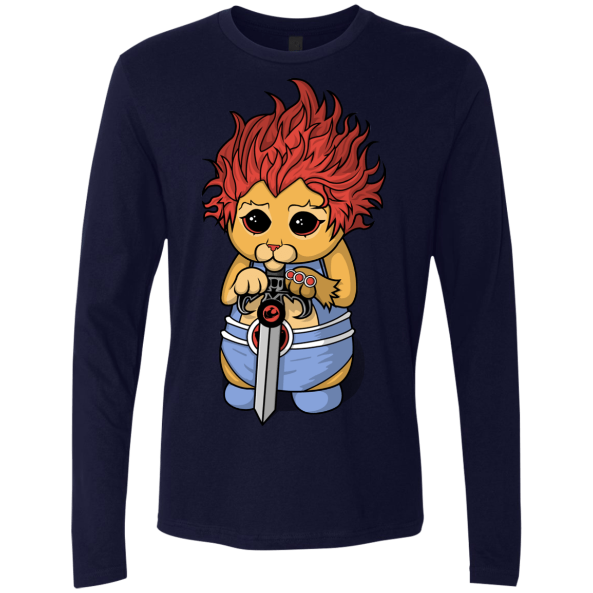 Thunder Kitty Men's Premium Long Sleeve