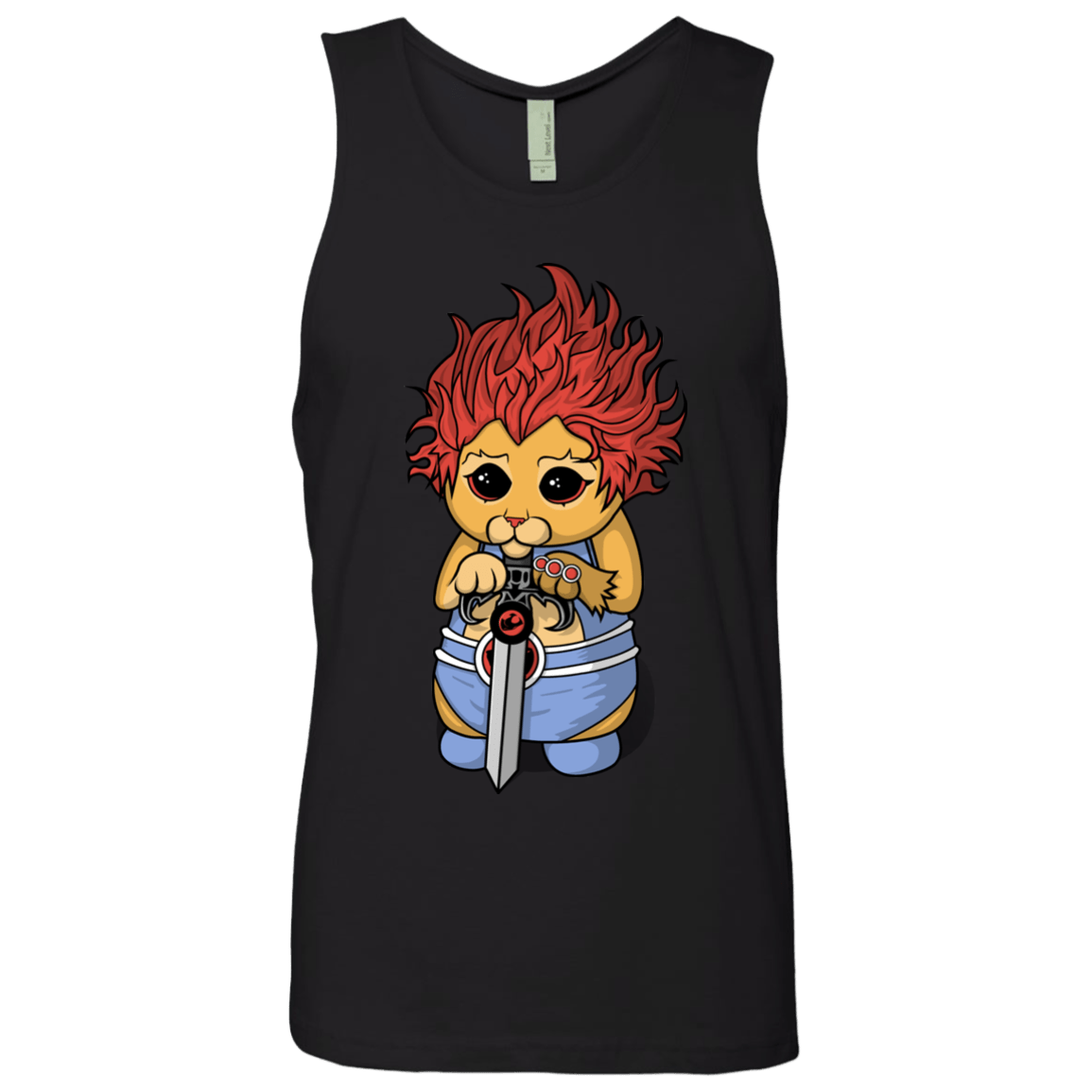 Thunder Kitty Men's Premium Tank Top