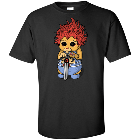 T-Shirts Black / XLT Thunder Kitty Tall T-Shirt