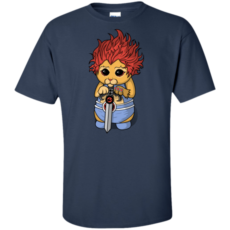 T-Shirts Navy / XLT Thunder Kitty Tall T-Shirt