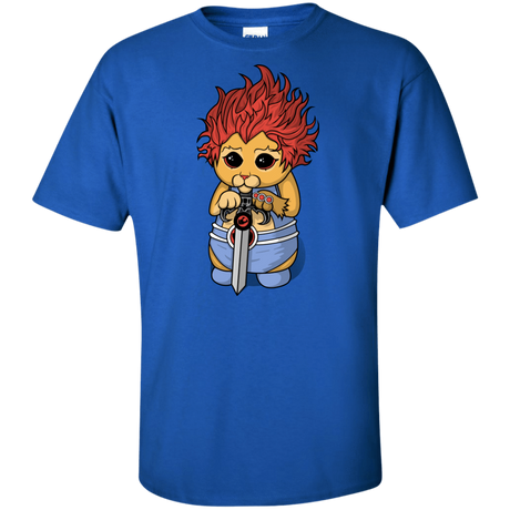 T-Shirts Royal / XLT Thunder Kitty Tall T-Shirt