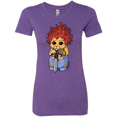 T-Shirts Purple Rush / S Thunder Kitty Women's Triblend T-Shirt