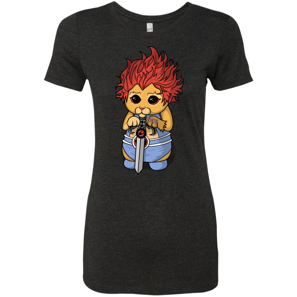 T-Shirts Vintage Black / S Thunder Kitty Women's Triblend T-Shirt