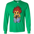 T-Shirts Irish Green / YS Thunder Kitty Youth Long Sleeve T-Shirt