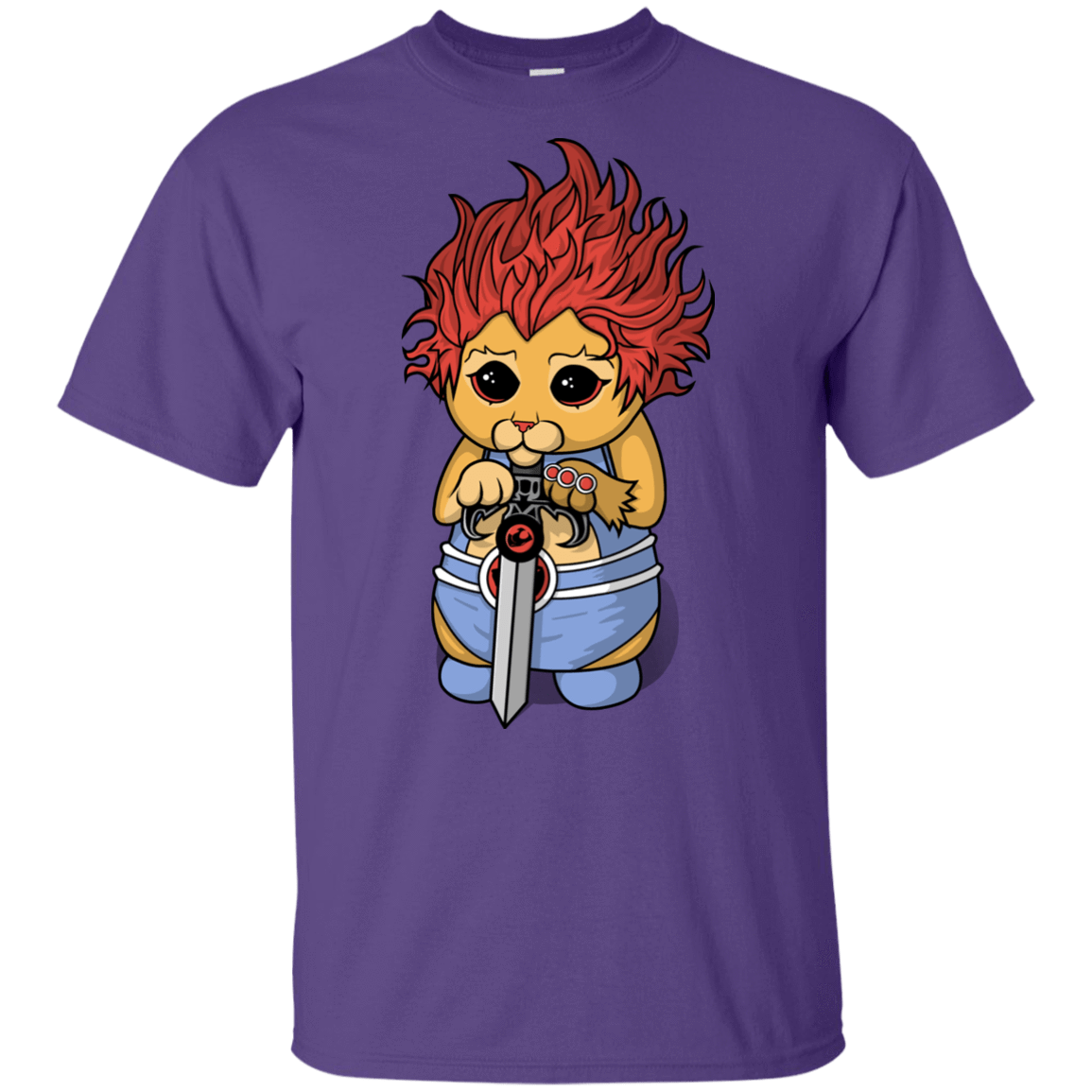 T-Shirts Purple / YXS Thunder Kitty Youth T-Shirt
