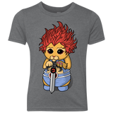 T-Shirts Premium Heather / YXS Thunder Kitty Youth Triblend T-Shirt
