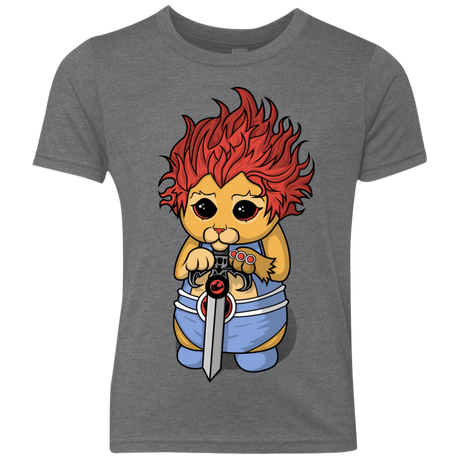 T-Shirts Premium Heather / YXS Thunder Kitty Youth Triblend T-Shirt