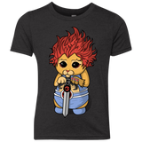 T-Shirts Vintage Black / YXS Thunder Kitty Youth Triblend T-Shirt