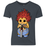 T-Shirts Vintage Navy / YXS Thunder Kitty Youth Triblend T-Shirt