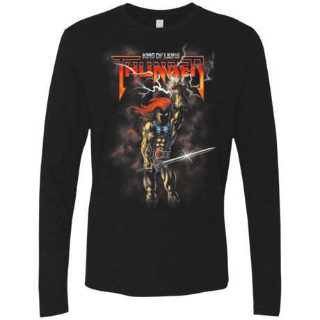 T-Shirts Black / Small Thunder Men's Premium Long Sleeve