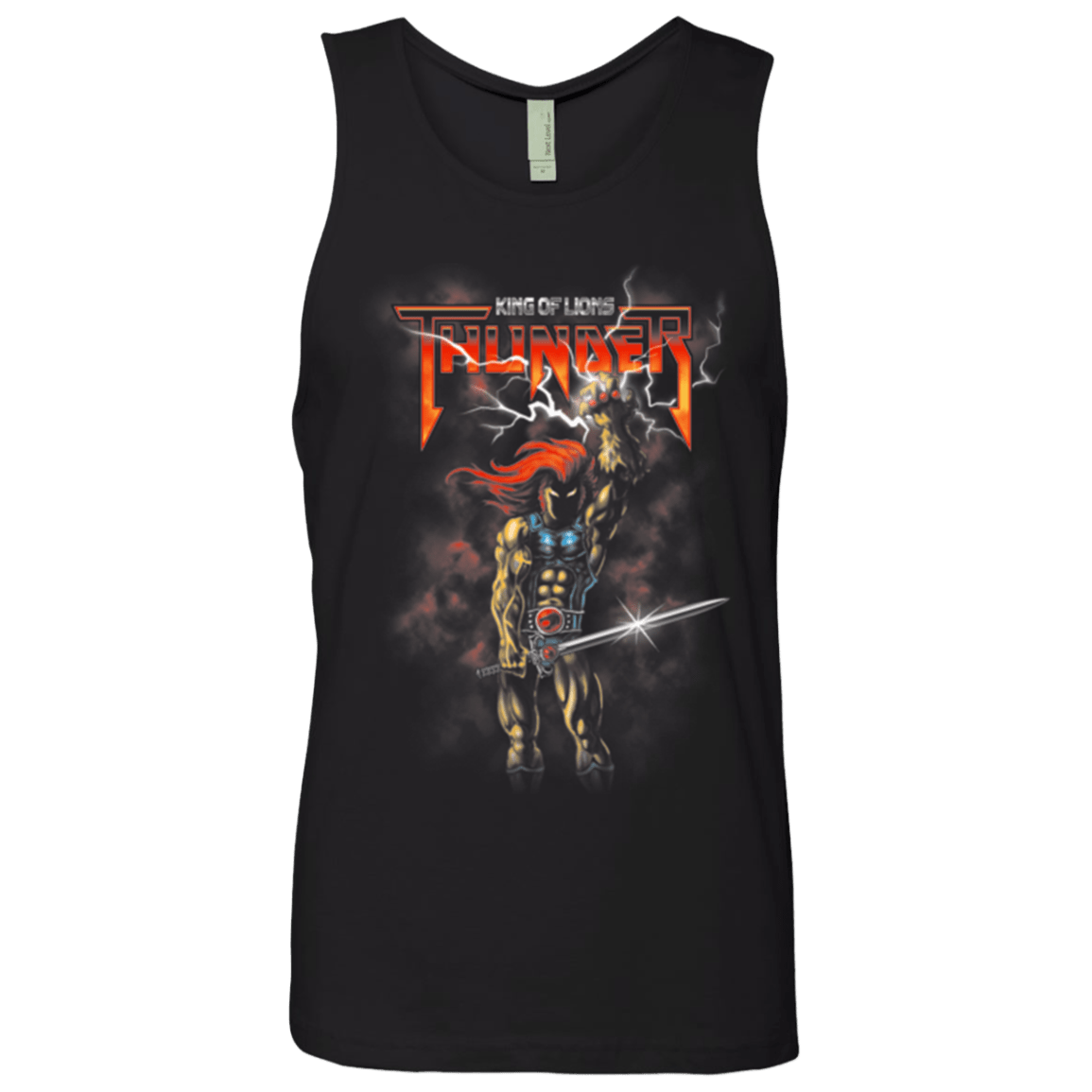 T-Shirts Black / Small Thunder Men's Premium Tank Top