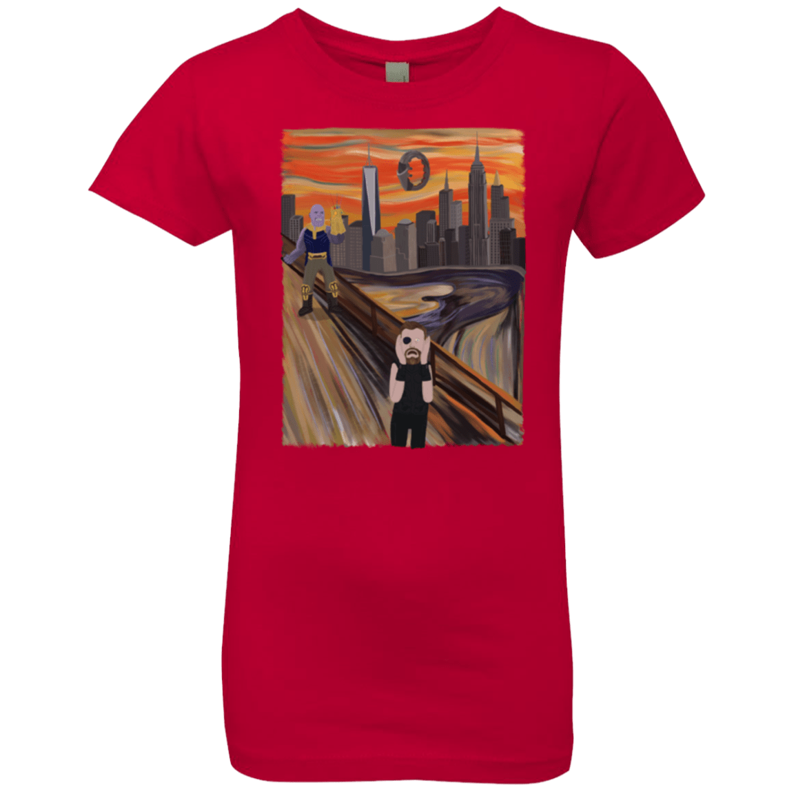 T-Shirts Red / YXS Thunder Scream Girls Premium T-Shirt